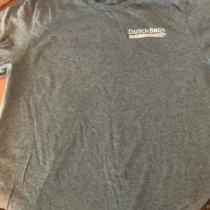Dutch bros Gray XL T SHIRT